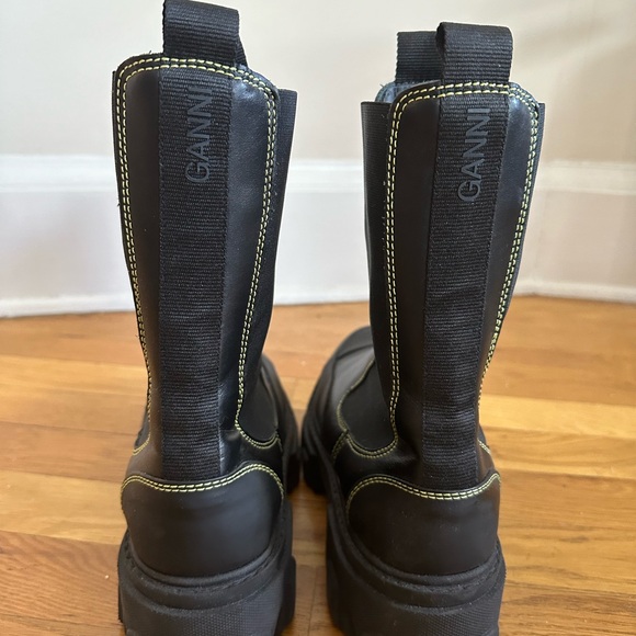 Ganni Leather Chelsea Boots (size US 9/EU 40) - Picture 3 of 4